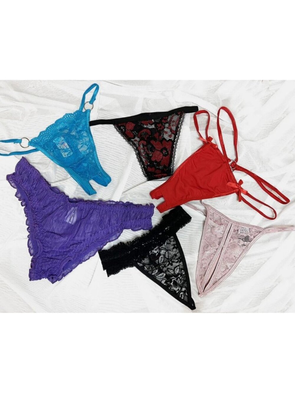 Sexy Lingerie Assorted Panties One Size Regular Small/Medium